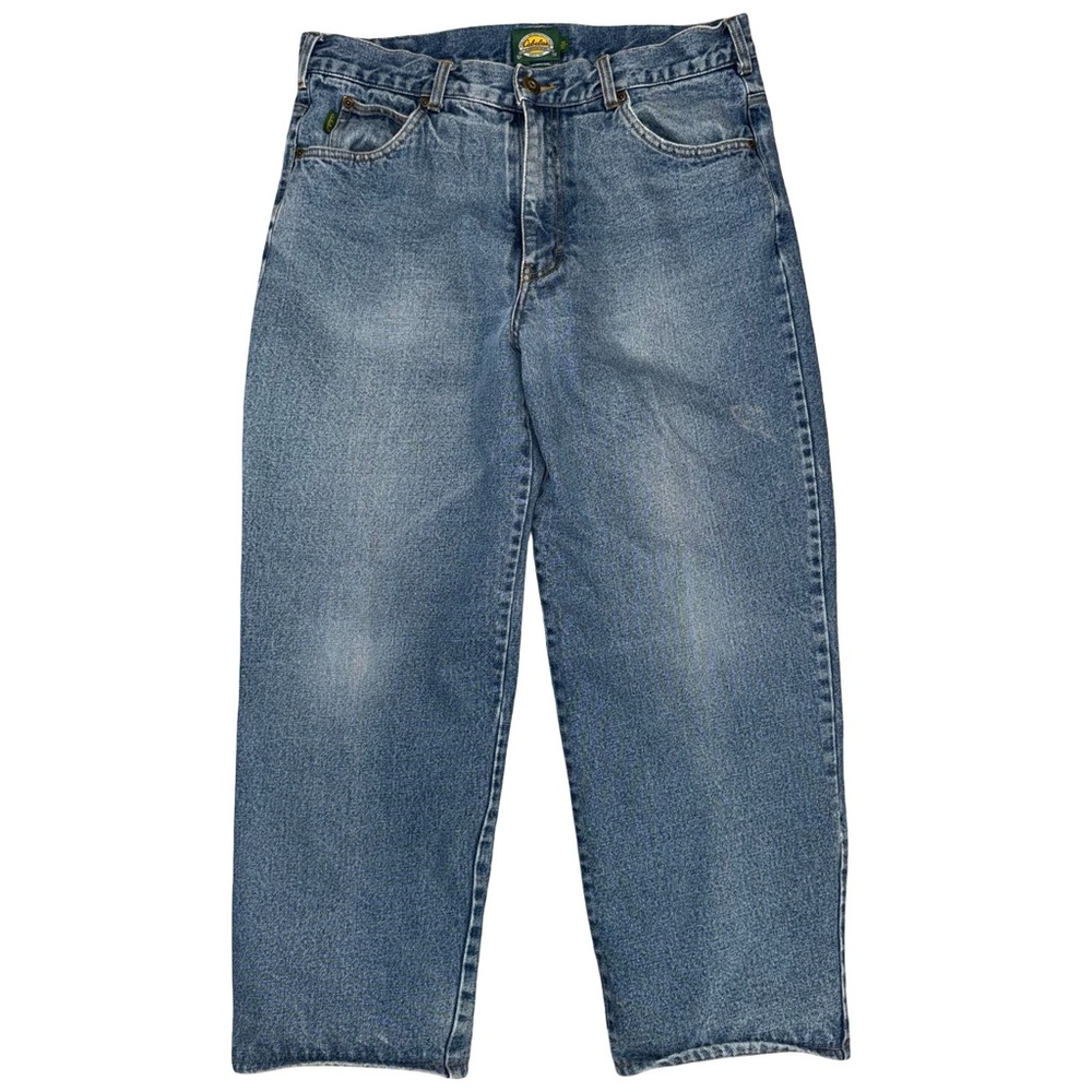 Vintage Cabela's dry pass insulated with nylon & polyester jeans. Size 36 x‎ 27"